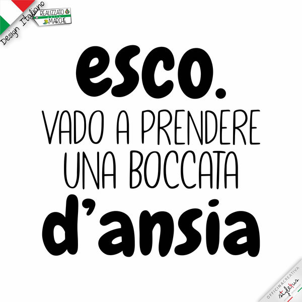 T-shirt "B'occata d'ansia"