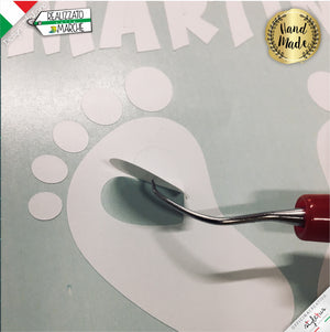 adesivo prespaziato bimbo a bordo