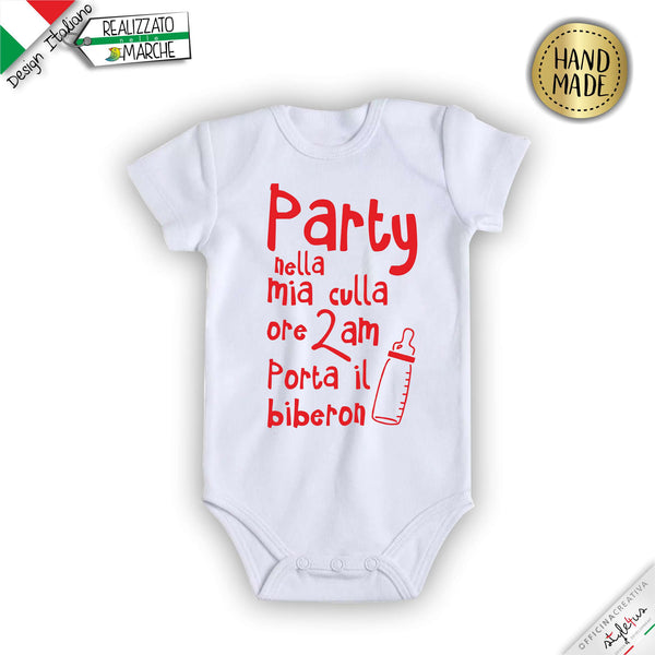 Body "party nella mia culla"