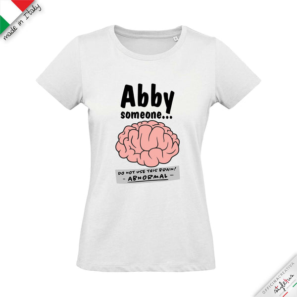 T-shirt "ABBY SOMEONE"