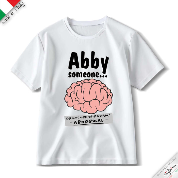 T-shirt "ABBY SOMEONE"