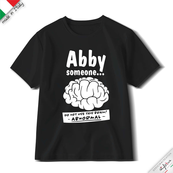 T-shirt "ABBY SOMEONE"