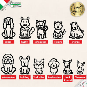 ADESIVI FAMIGLIA PERSONALIZZATI