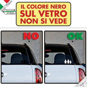 ADESIVI FAMIGLIA MATTONCINI LEGO