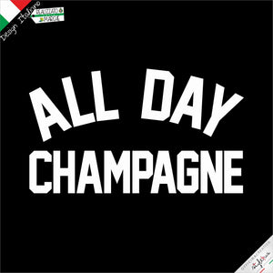 T-shirt ALL DAY CHAMPAGNE