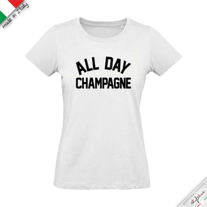 T-shirt ALL DAY CHAMPAGNE