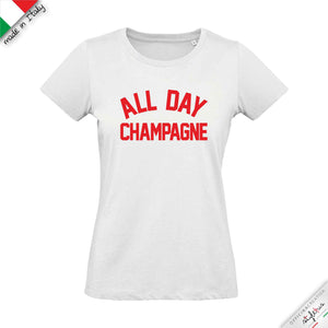 T-shirt ALL DAY CHAMPAGNE