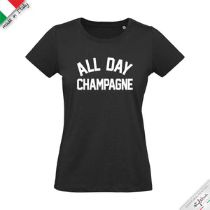 T-shirt ALL DAY CHAMPAGNE
