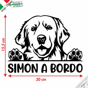Adesivo cane a bordo, scegli tra le varie razze