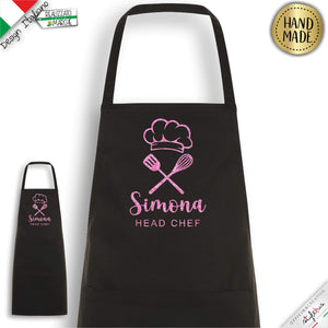 Grembiule  personalizzato "HEAD CHEF"