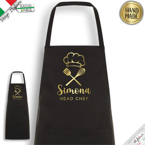 Grembiule  personalizzato "HEAD CHEF"