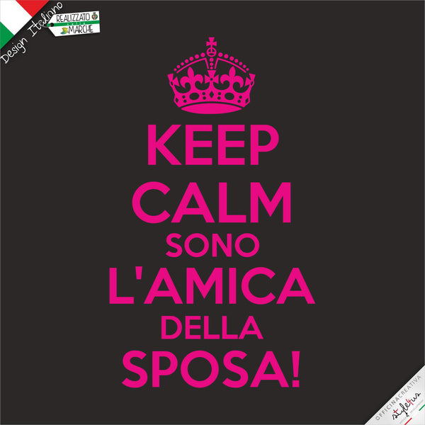 SET di 7 T-shirt "addio al nubilato KEEP CALM..."