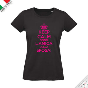 SET di 7 T-shirt "addio al nubilato KEEP CALM..."