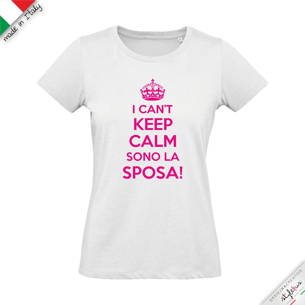 SET di 7 T-shirt "addio al nubilato KEEP CALM..."