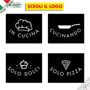 2 Grembiuli per Papà e Figlio/a, Mamma e Figlio/a Nomi e Grafica Personalizzati