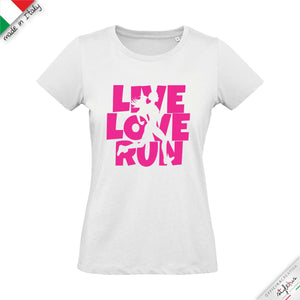 T-shirt "Live Love Run"