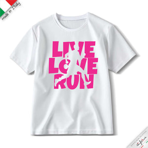 T-shirt "Live Love Run"