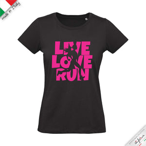 T-shirt "Live Love Run"