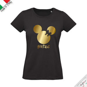 SET di 6 T-shirt  per addio al nubilato "MINNI BRIDE  "