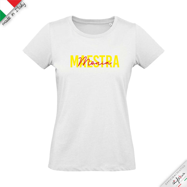 T-shirt  "NOME MAESTRA "