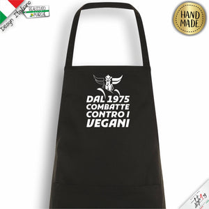 Grembiule da Cucina Goldrake – "Dal 1975 combatte contro i Vegani"