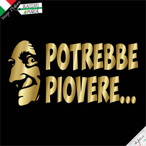 ADESIVO "POTREBBE PIOVERE"