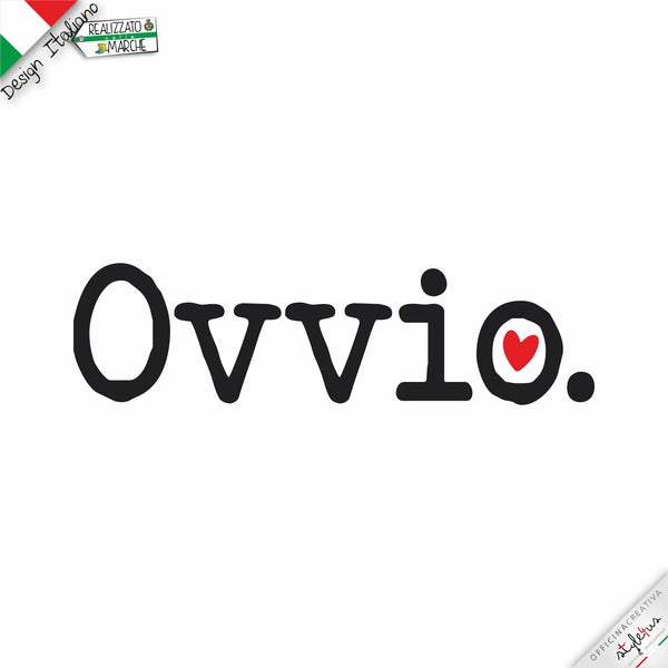 T-shirt da donna "Ovvio!"