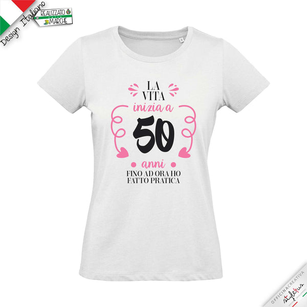 T-shirt Personalizzata "LA VITA INIZA A..."