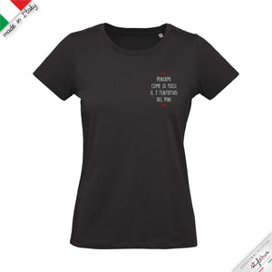 T-shirt "pensami come se fossi il 3 tentativo del PIN"