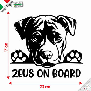 Adesivo cane a bordo, scegli tra le varie razze