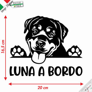 Adesivo cane a bordo, scegli tra le varie razze