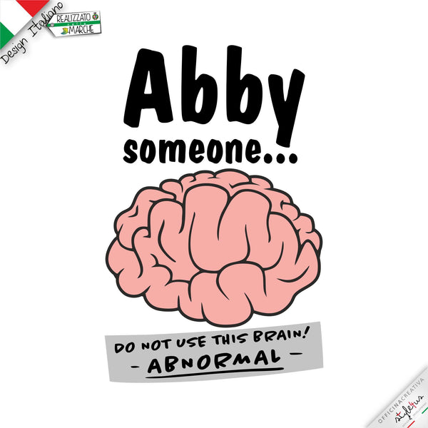 T-shirt "ABBY SOMEONE"