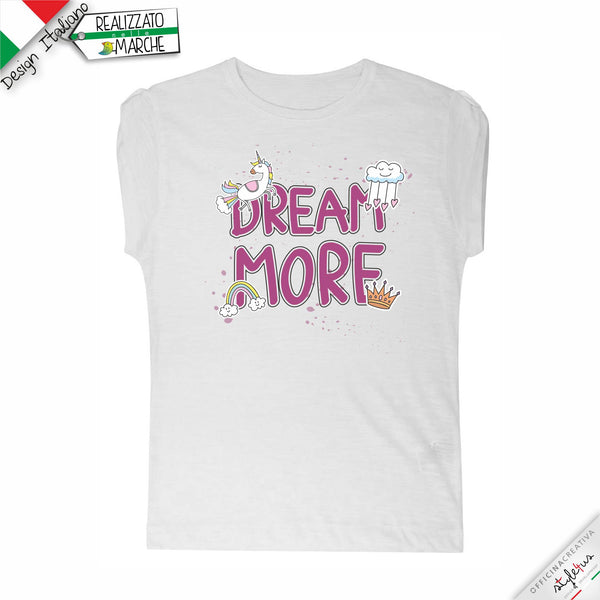 T-SHIRT da bambina Dream More