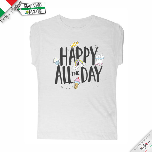 T-SHIRT da bambina Happy All Day