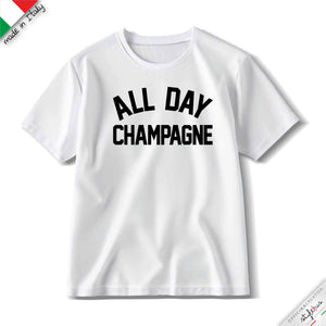 T-shirt ALL DAY CHAMPAGNE