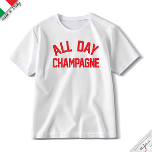 T-shirt ALL DAY CHAMPAGNE