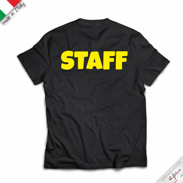 set di 5 T-shirt "STAFF"