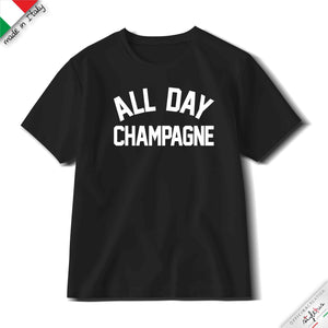 T-shirt ALL DAY CHAMPAGNE