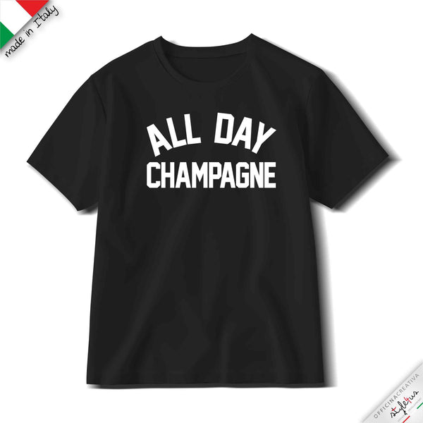 T-shirt ALL DAY CHAMPAGNE