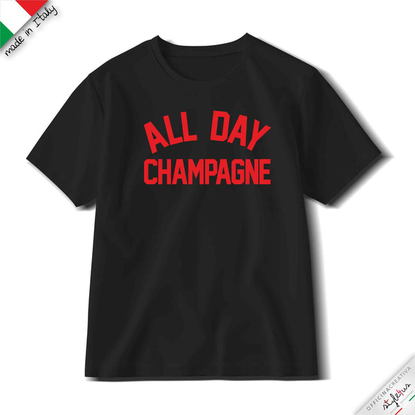 T-shirt ALL DAY CHAMPAGNE
