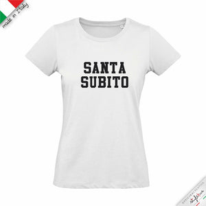 T-shirt donna "Santa Subito"