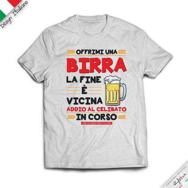T-shirt "offrimi una birra"