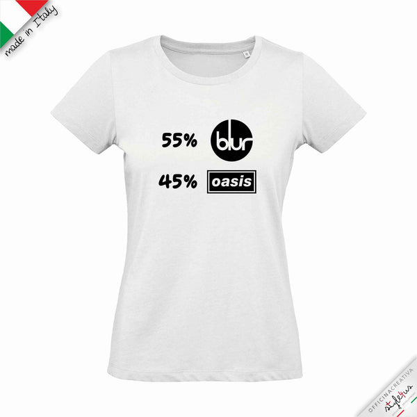 T-shirt 55% blur 45% oasis