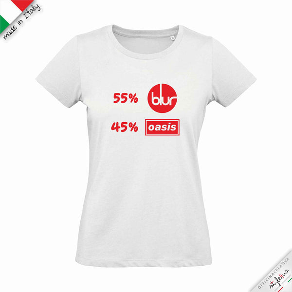 T-shirt 55% blur 45% oasis