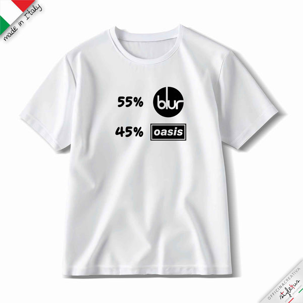 T-shirt 55% blur 45% oasis