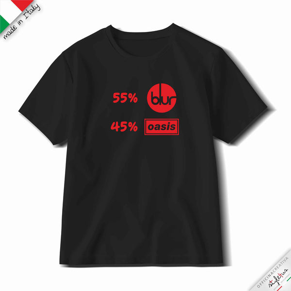 T-shirt 55% blur 45% oasis