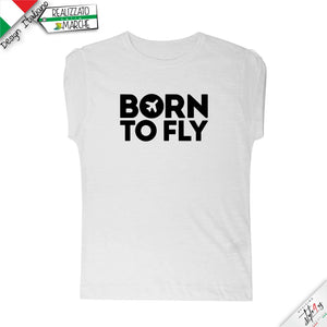 T-SHIRT bambina  Born to Fly