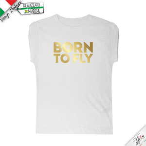 T-SHIRT bambina  Born to Fly
