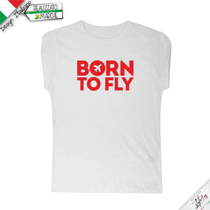 T-SHIRT bambina  Born to Fly
