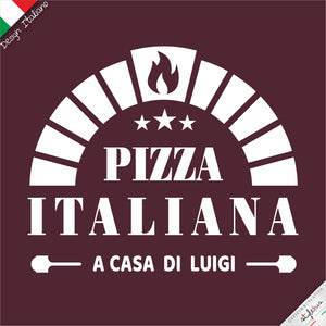 Grembiule personalizzato Pizza Italiana